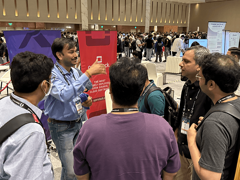 OpenInfra Foundation Booth at Kubecon India 2026